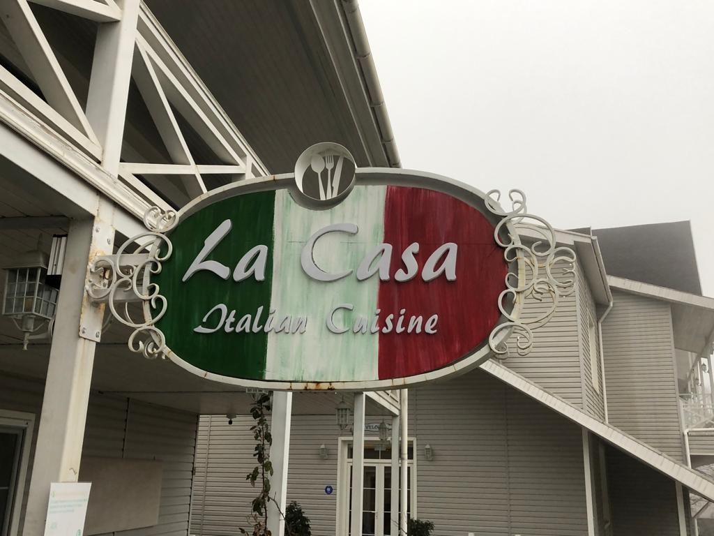 İşıqlı Fasad Reklamı - LA CASA İtalian Caisine
